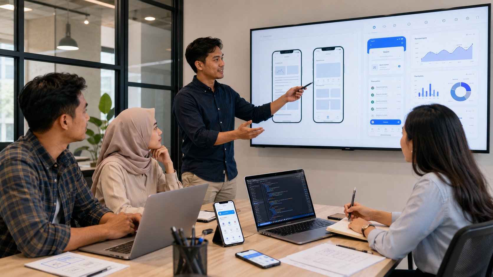 Jasa pembuatan aplikasi Android dan iOS profesional