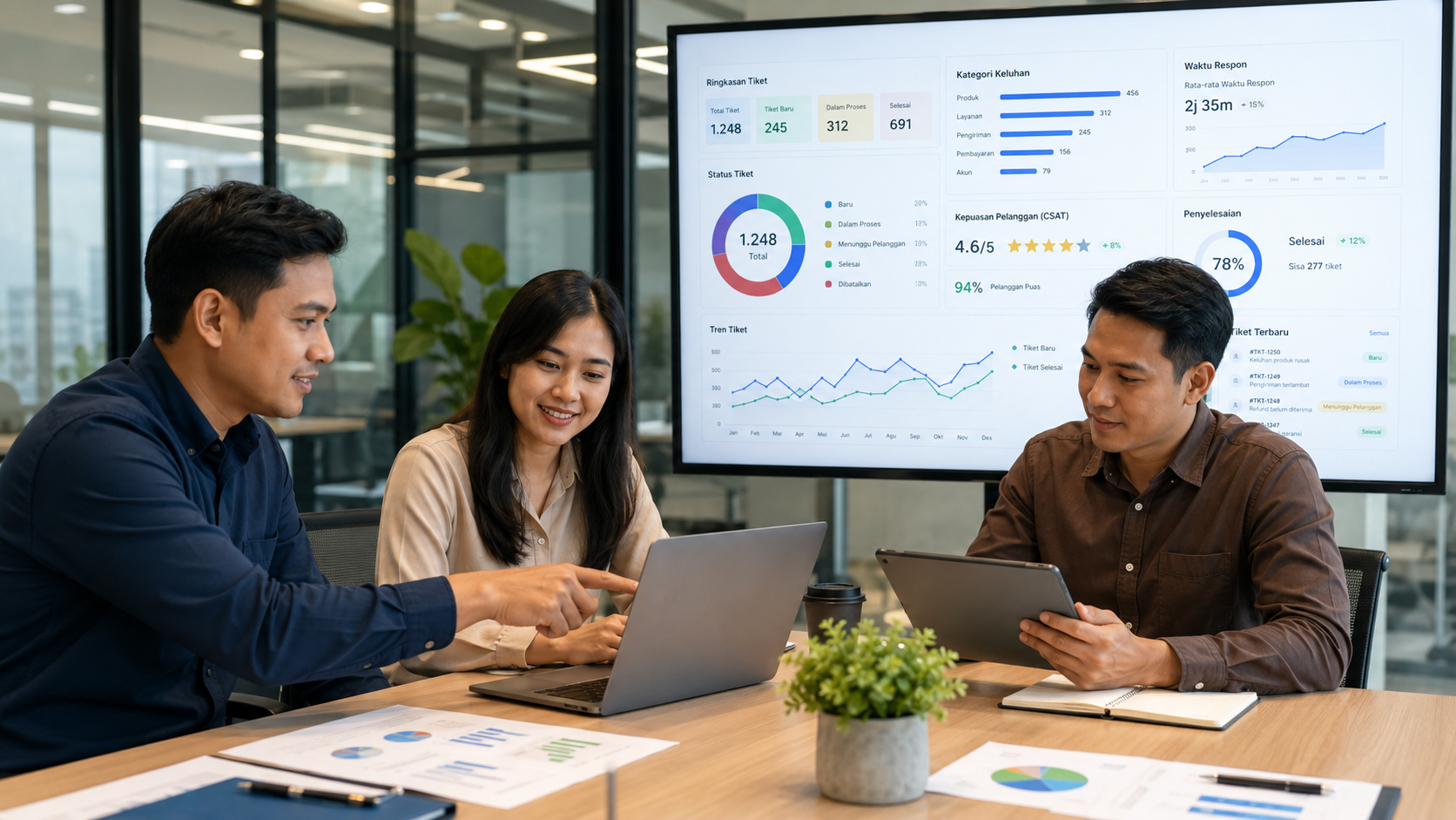 aplikasi complaint management perusahaan