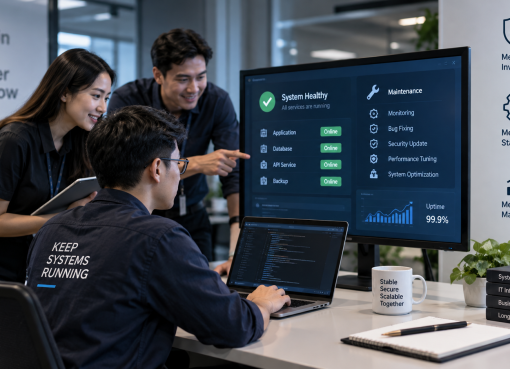 biaya maintenance aplikasi setelah go live