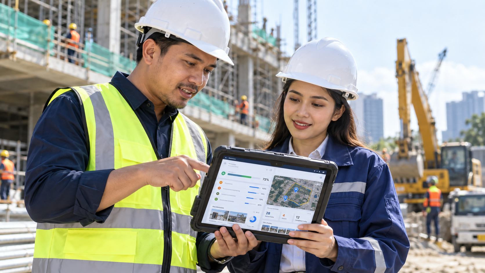 aplikasi monitoring proyek lapangan